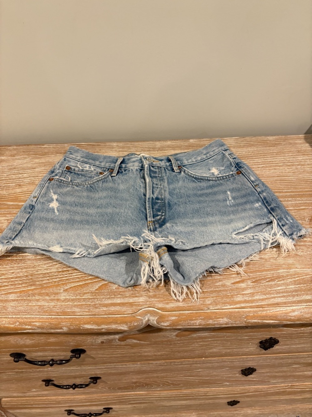 Agolde Parker Denim Women's Shorts